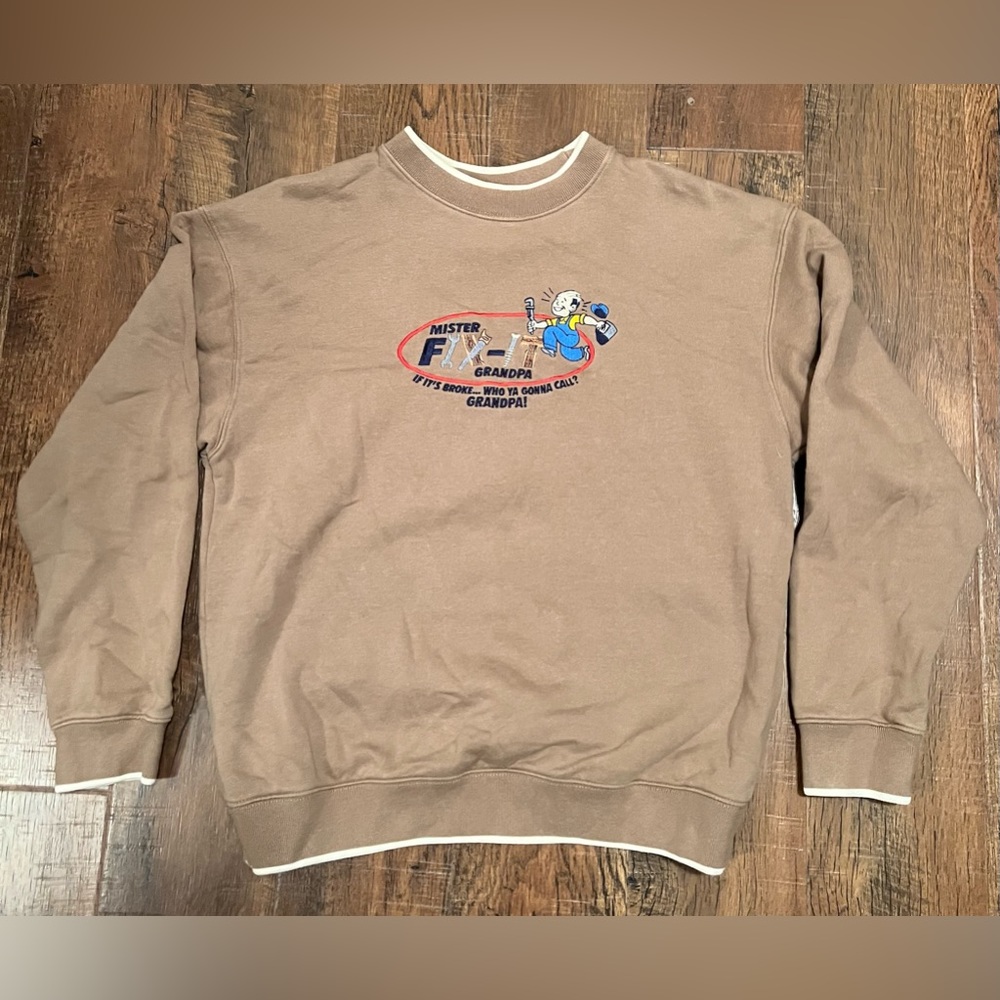 Vintage Mister Fix-It Grandpa Crewneck